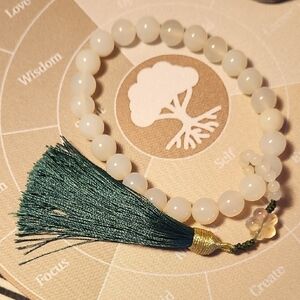 Opalite prayer bracelet